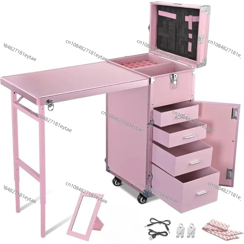 Beauty Makeup Trolley - Table De manucure Table à ongles