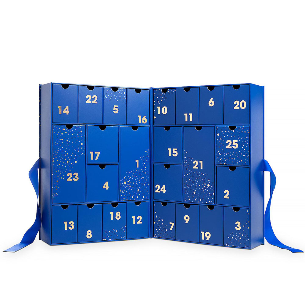Beauty Makeup Advent Calendar - personnalisé. personnalisé. Emballage de conception de