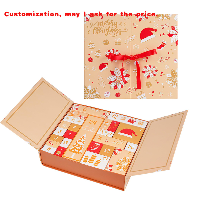 Beauty Makeup Advent Calendar - Personnalisé.2025 nouvelles boîtes de calendrier de