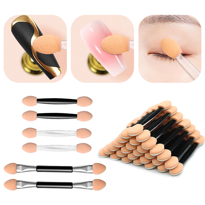 Beauty Makeup Background - 10/30/50 PIÈCES Éponge à ongles jetable