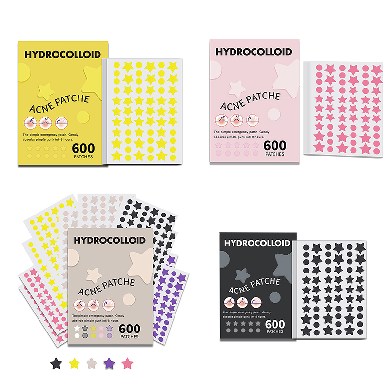 Beauty For You Makeup - 600 pièces/ensemble Patchs anti-acné en forme