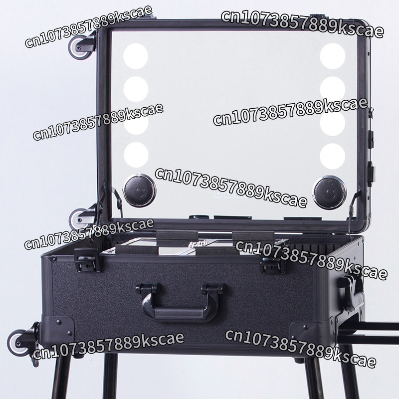 Beauty Makeup Trolley - Trolley professionnel pour lampe et trousse