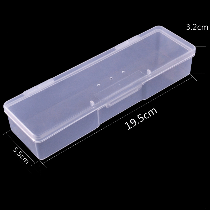 Beauty Makeup Tool Collection - Boîte de rangement transparente vide pour
