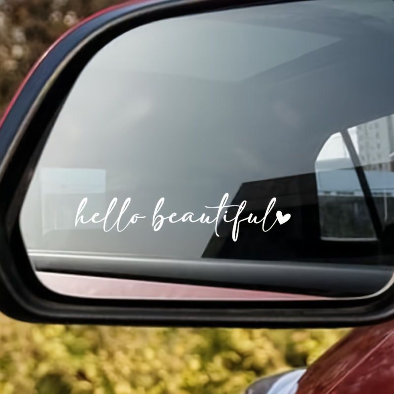 Makeup Is Beauty Quotes - Ensemble de 2 autocollants de citations