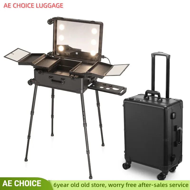 Valise de Voyage Pliable pour  - Beauty Makeup Trolley avis et prix