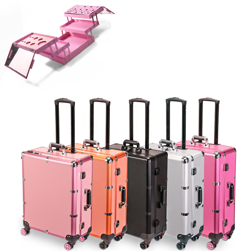 Valise de Voyage Pliable pour  - Beauty Makeup Trolley avis et prix