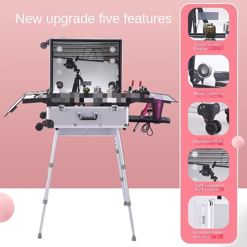 Valise trolley Bluetooth en al - Beauty Makeup Trolley avis et prix