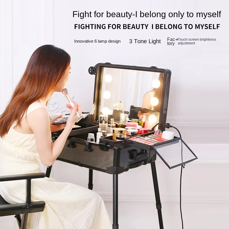 Valise trolley Bluetooth en al - Beauty Makeup Trolley avis et prix