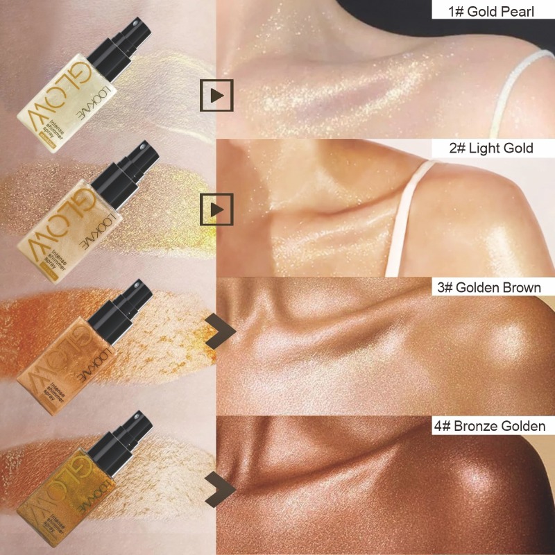 Spray d'huile scintillante, im - Body Shimmer Lotion avis et prix