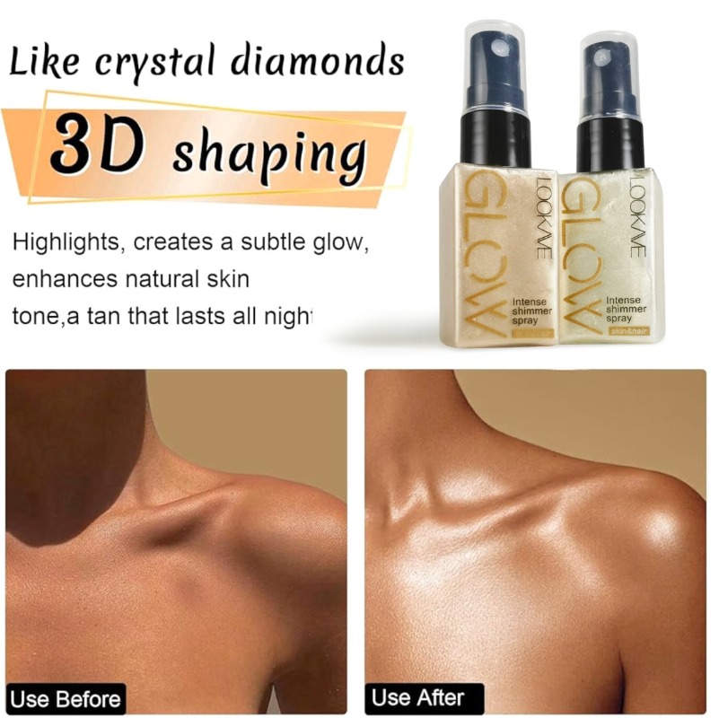 Spray d'huile scintillante, im - Body Shimmer Lotion avis et prix