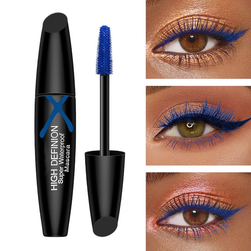 Mascara bleu pour cils, baguet - Waterproof Mascara Wand avis et prix