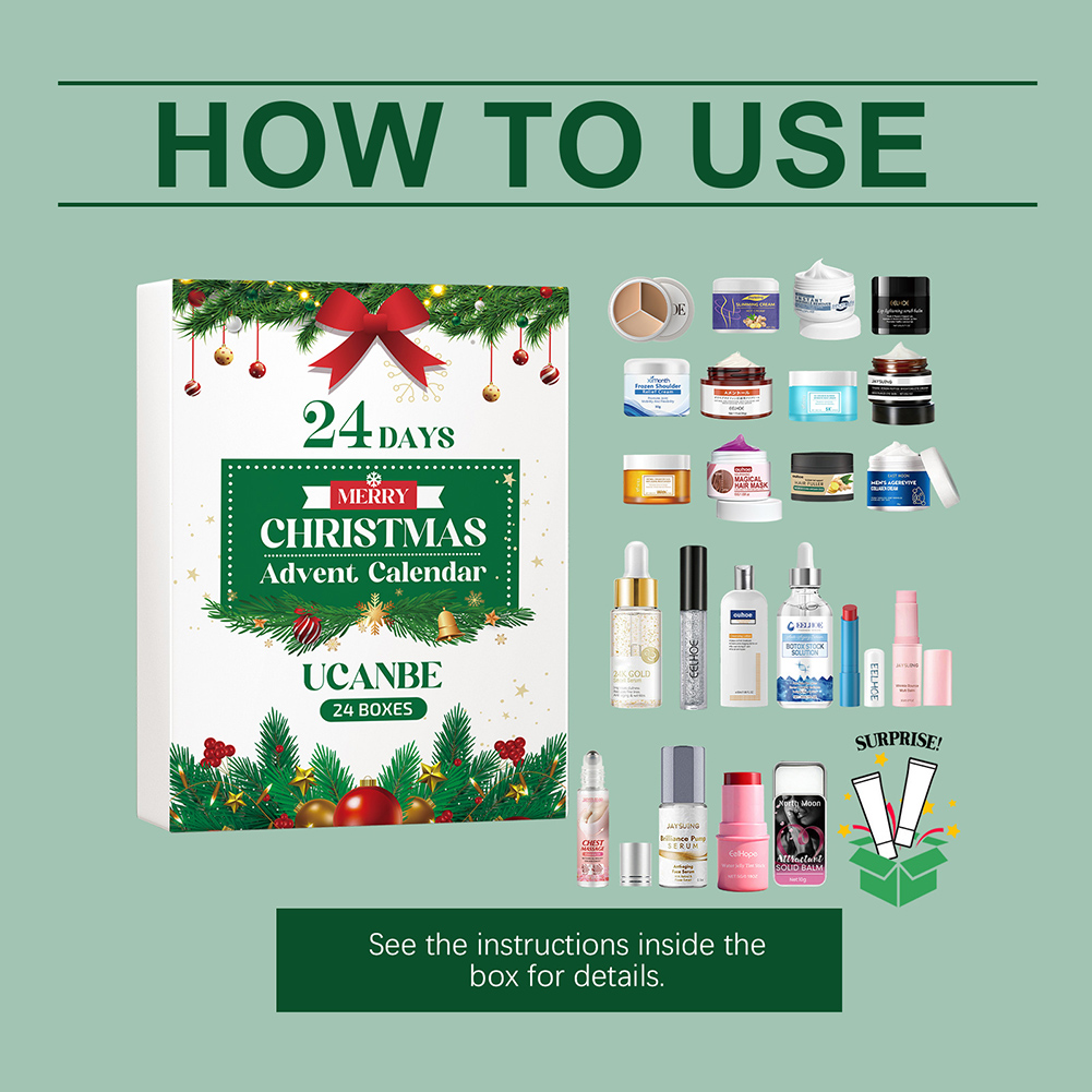 Boîte de beauté de noël, calen - Beauty Makeup Advent Calendar avis et prix