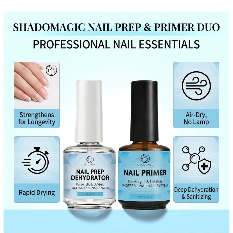 Apprêt pour ongles 15ml, prépa - Nail Dehydrator Primer avis et prix