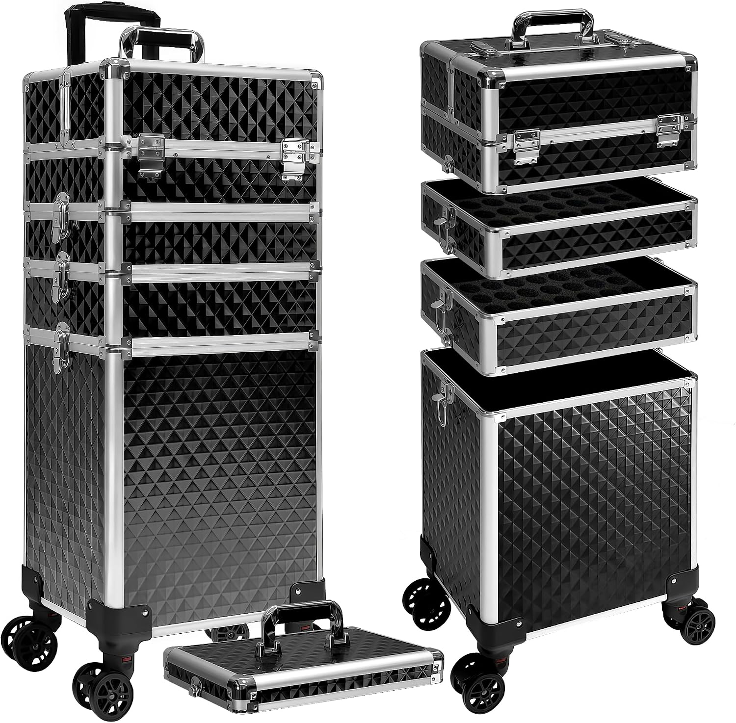 Valise de maquillage à roulett - Beauty Makeup Trolley avis et prix