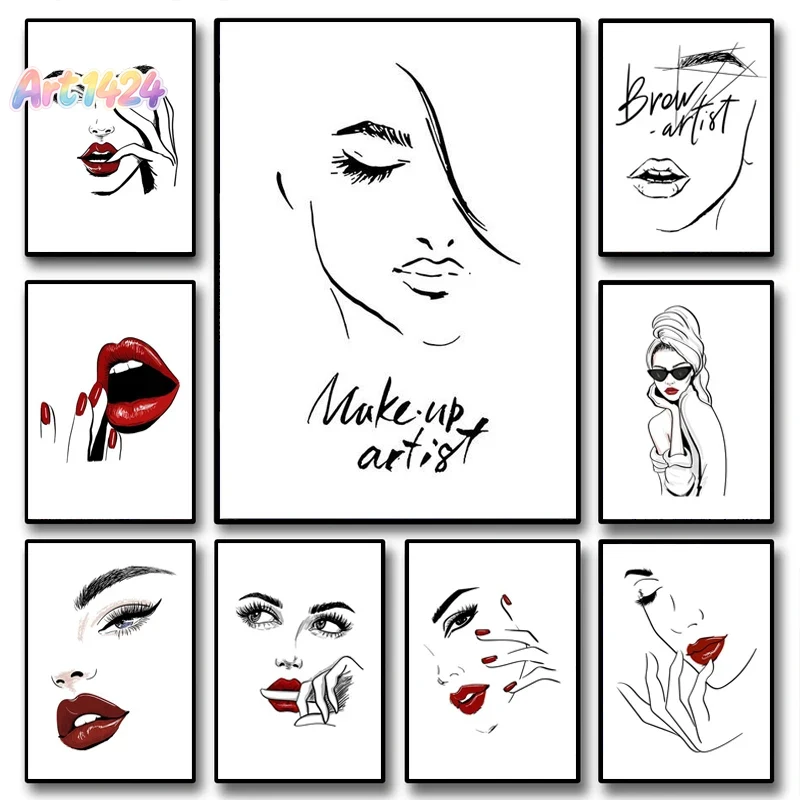 Affiche de maquillage tendance - Makeup Is Beauty Quotes avis et prix