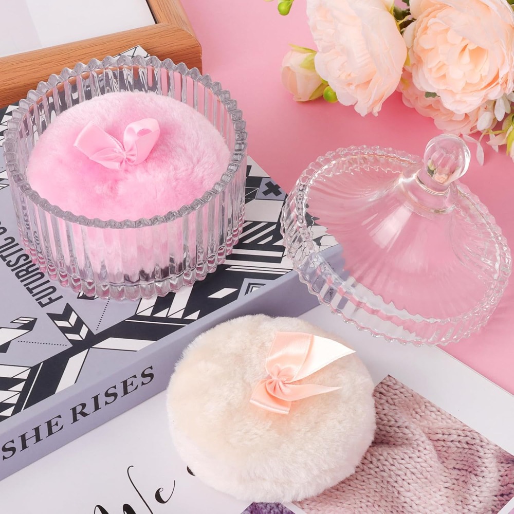 Houppette à poudre avec boîte  - Beauty Makeup Tool Collection avis et prix