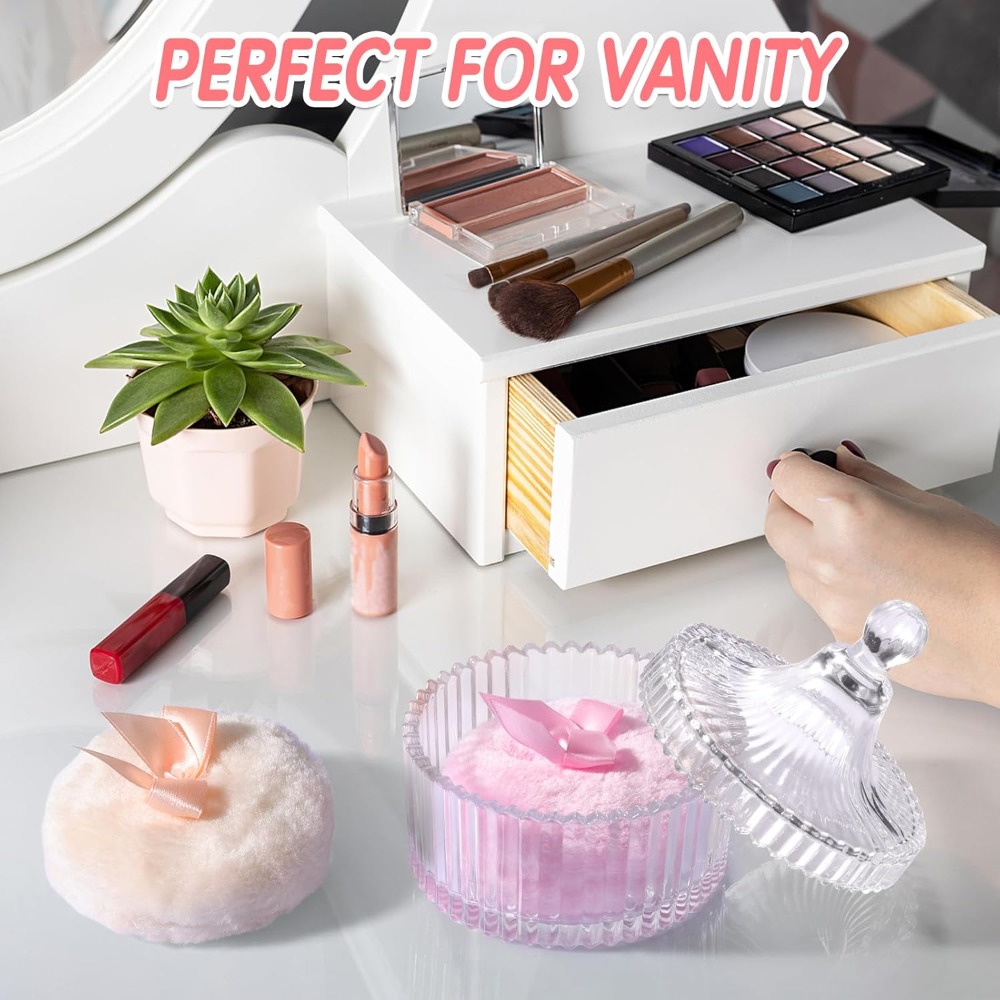 Houppette à poudre avec boîte  - Beauty Makeup Tool Collection avis et prix