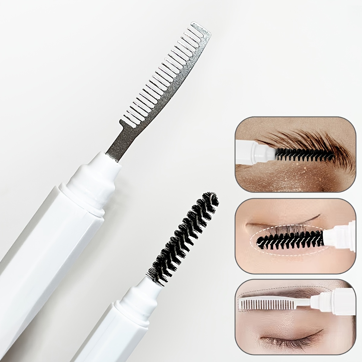 Peigne à sourcils et à cils à  - Beauty Makeup Background avis et prix