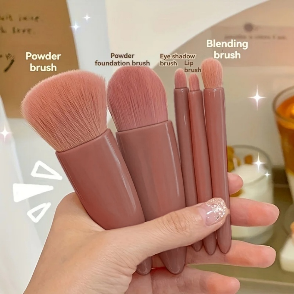 Ensemble de 5 pinceaux cosméti - Beauty Makeup Tool Collection avis et prix