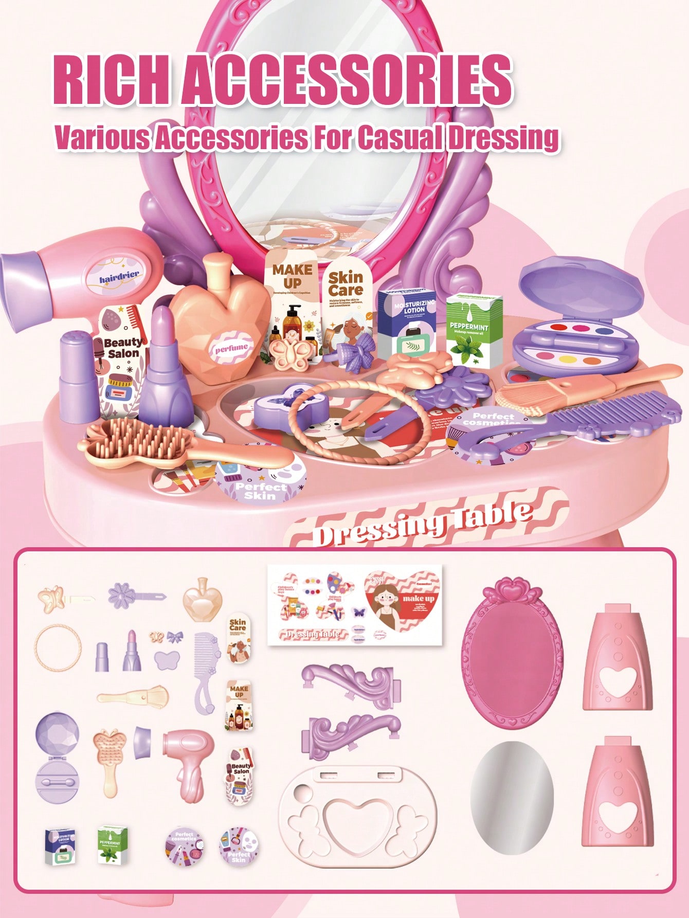 Ensemble de coiffeuse princess - Beauty Makeup Girl avis et prix