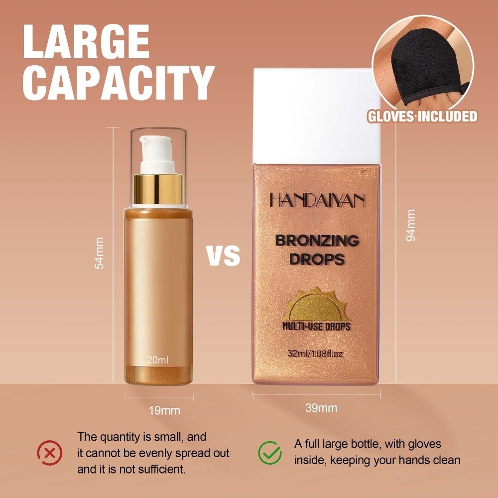 Crème bronzante liquide à effe - Body Shimmer Lotion avis et prix