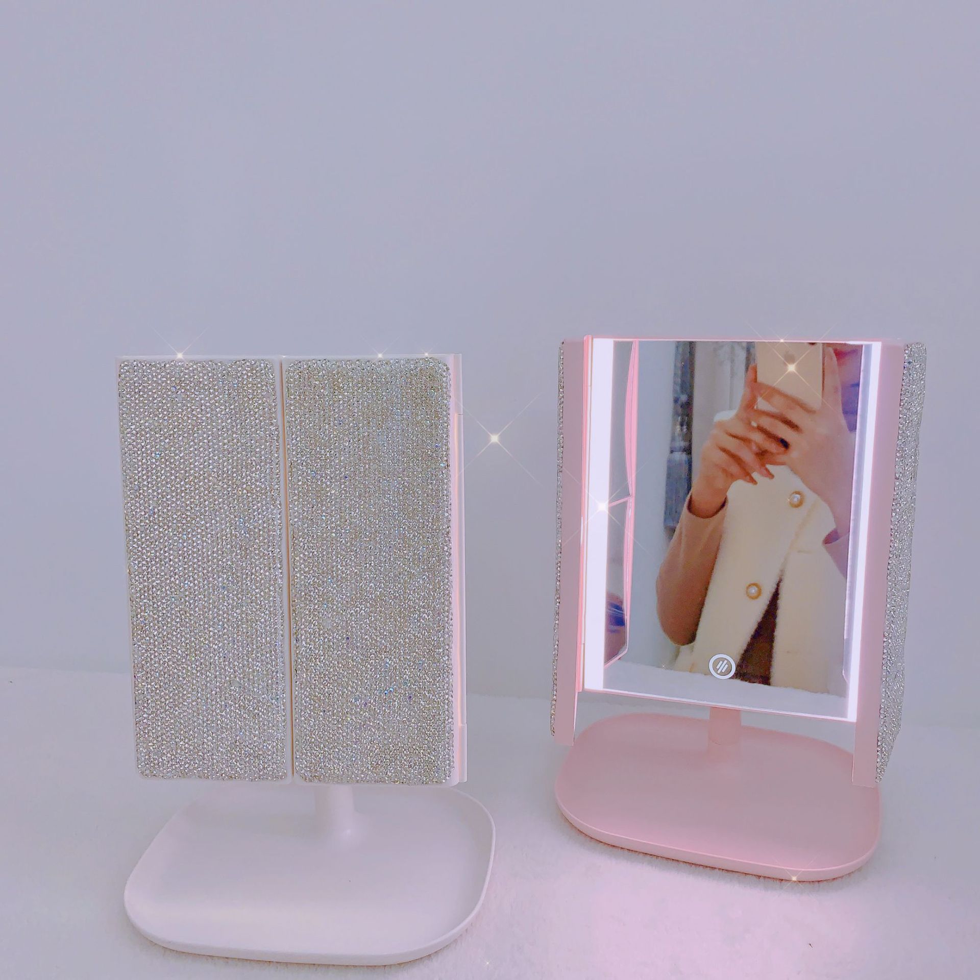 Miroir de maquillage à trois v - Beauty Forever Makeup avis et prix