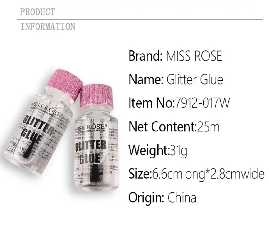 Miss Rose Makeup Gel Fixateur  - Body Shimmer Lotion avis et prix