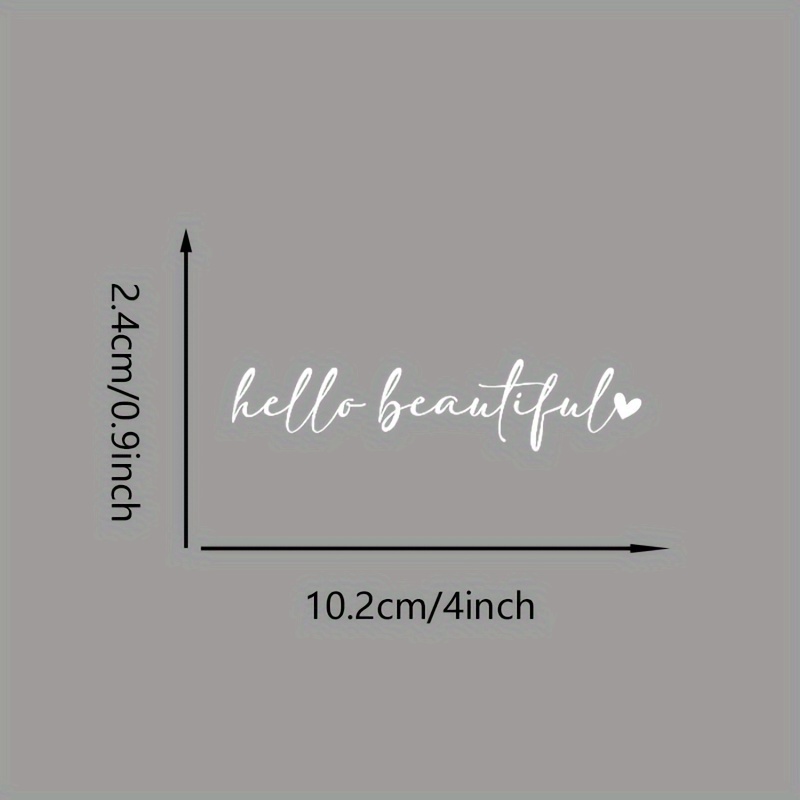 Ensemble de 2 autocollants de  - Makeup Is Beauty Quotes avis et prix